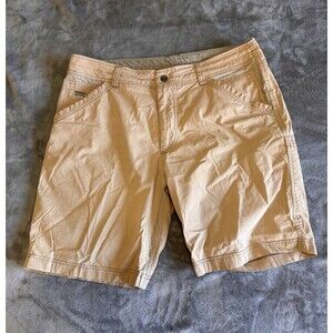 Kuhl Shorts Mens 36 Khaki Stretch Hiking Outdoor  Trail